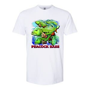 Peacock Bass Softstyle CVC T-Shirt