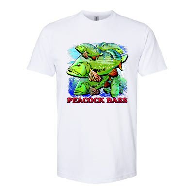 Peacock Bass Softstyle CVC T-Shirt