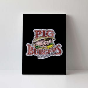 Pig Burgers Canvas