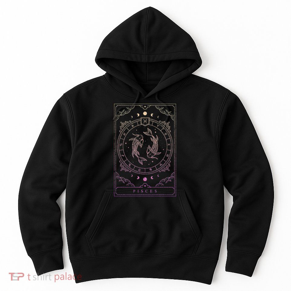 Pisces Birthday Present Wo Zodiac Sign Pisces Hoodie