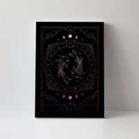 Pisces Birthday Present Wo Zodiac Sign Pisces Canvas