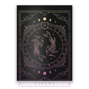 Pisces Birthday Present Wo Zodiac Sign Pisces Poster