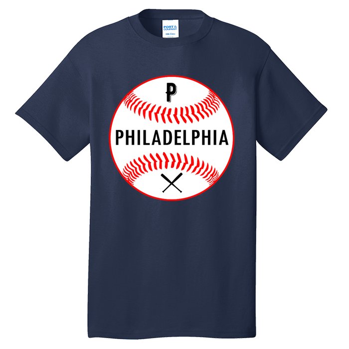 Philadelphia Baseball Philadelphia Pennsylvania Tall T-Shirt