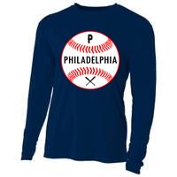 Philadelphia Baseball Philadelphia Pennsylvania Cooling Performance Long Sleeve Crew