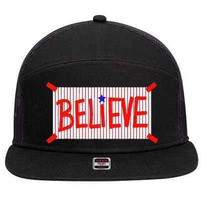 Philly Believe 7 Panel Mesh Trucker Snapback Hat