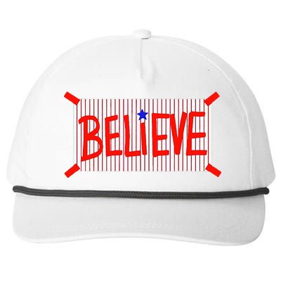 Philly Believe Snapback Five-Panel Rope Hat