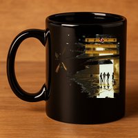 Petra Band 11oz C Handle Ceramic Mug