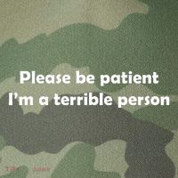 Please Be Patient I'm A Terrible Person Funny Legacy Tie Dye Trucker Hat