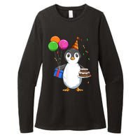 Penguin Birthday Penguin Birthday Party Penguin Theme Womens CVC Long Sleeve Shirt