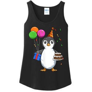 Penguin Birthday Penguin Birthday Party Penguin Theme Ladies Essential Tank