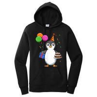 Penguin Birthday Penguin Birthday Party Penguin Theme Women's Pullover Hoodie