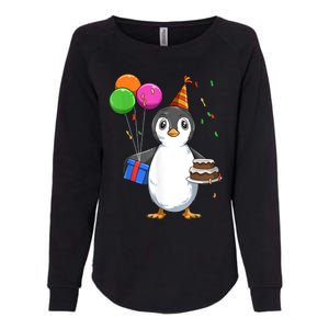 Penguin Birthday Penguin Birthday Party Penguin Theme Womens California Wash Sweatshirt