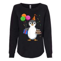 Penguin Birthday Penguin Birthday Party Penguin Theme Womens California Wash Sweatshirt