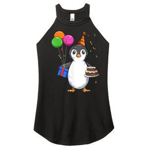 Penguin Birthday Penguin Birthday Party Penguin Theme Women's Perfect Tri Rocker Tank