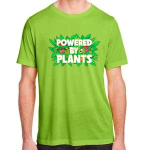 Powered By Plants Cute Gift Adult ChromaSoft Performance T-Shirt