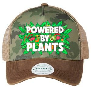 Powered By Plants Cute Gift Legacy Tie Dye Trucker Hat