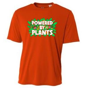 Powered By Plants Cute Gift Cooling Performance Crew T-Shirt