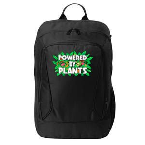 Powered By Plants Cute Gift City Backpack