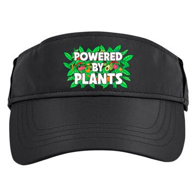 Powered By Plants Cute Gift Adult Drive Performance Visor