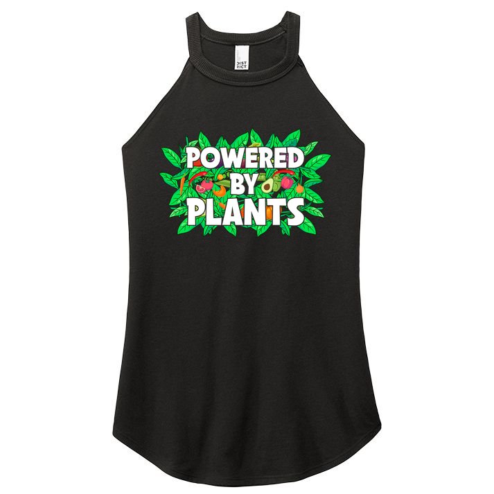 Powered By Plants Cute Gift Women's Perfect Tri Rocker Tank