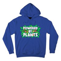 Powered By Plants Cute Gift Hoodie