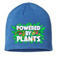 Powered By Plants Cute Gift Sustainable Beanie