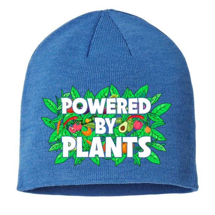 Powered By Plants Cute Gift Sustainable Beanie