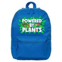 Powered By Plants Cute Gift 16 in Basic Backpack