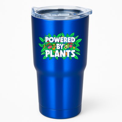 Powered By Plants Cute Gift Tumbler