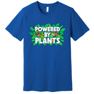 Powered By Plants Cute Gift Premium T-Shirt