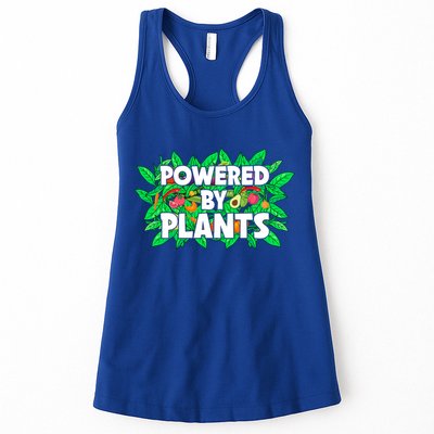 Powered By Plants Cute Gift Womens Tank Top