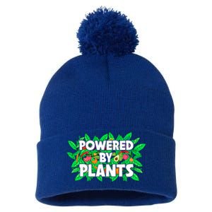 Powered By Plants Cute Gift Pom Pom 12in Knit Beanie