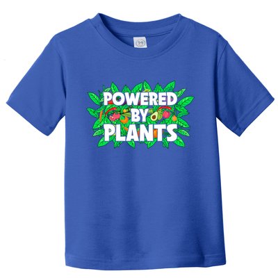 Powered By Plants Cute Gift Toddler T-Shirt