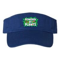 Powered By Plants Cute Gift Valucap Bio-Washed Visor