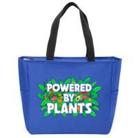 Powered By Plants Cute Gift Zip Tote Bag