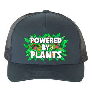 Powered By Plants Cute Gift Yupoong Adult 5-Panel Trucker Hat