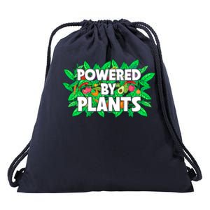 Powered By Plants Cute Gift Drawstring Bag