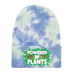 Powered By Plants Cute Gift Tie Dye 12in Knit Beanie