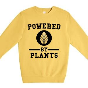 Powered By Plants Premium Crewneck Sweatshirt