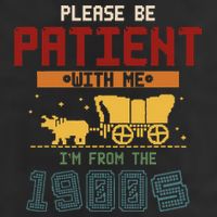 Please Be Patient I Was Born In The 1900s Adult Drive Performance Visor