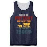 Please Be Patient I Was Born In The 1900s Mesh Reversible Basketball Jersey Tank