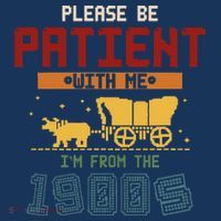 Please Be Patient I Was Born In The 1900s Mesh Reversible Basketball Jersey Tank