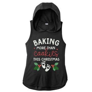 Pregnancy Baker Ladies PosiCharge Tri-Blend Wicking Draft Hoodie Tank