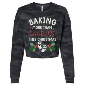 Pregnancy Baker Cropped Pullover Crew