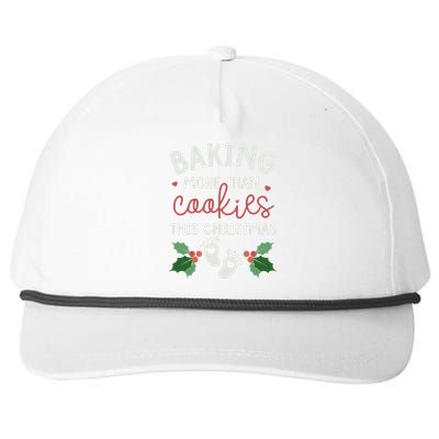 Pregnancy Baker Snapback Five-Panel Rope Hat