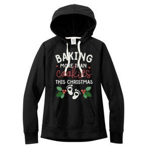 Pregnancy Baker Women's Fleece Hoodie