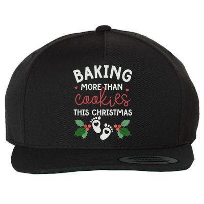 Pregnancy Baker Wool Snapback Cap