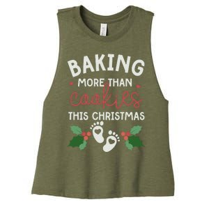 Pregnancy Baker Women's Racerback Cropped Tank