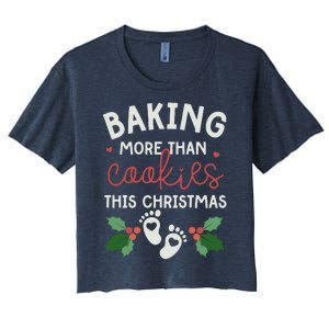 Pregnancy Baker Women's Crop Top Tee