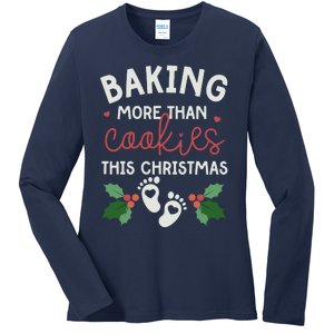 Pregnancy Baker Ladies Long Sleeve Shirt